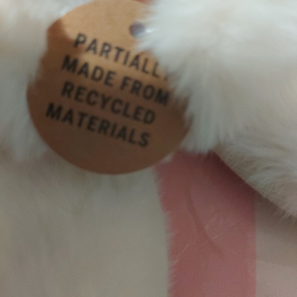 PINK VS Fuzzy Slipper size Large(9/10) New - Picture 8 of 8